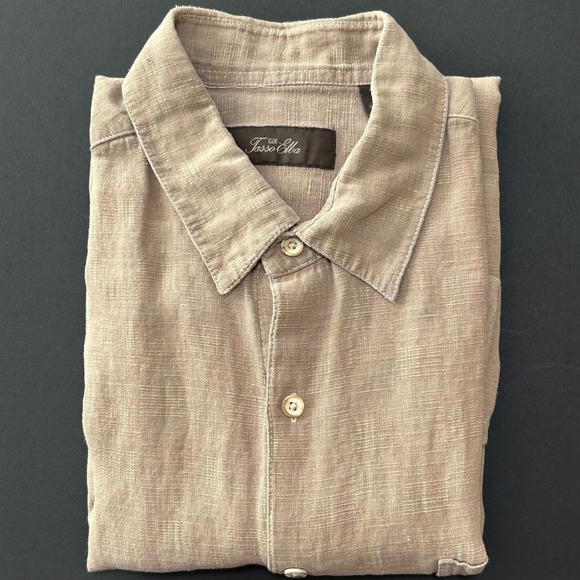 Tasso Elba Other - Tasso Elba Men's shirt XL Men's Silk Linen Blend Casual